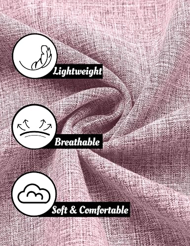 COOFANDY Men's Linen Shirts Short Sleeve Casual Shirts Button Down Shirt for Men Beach Summer Wedding Shirt - Image 5